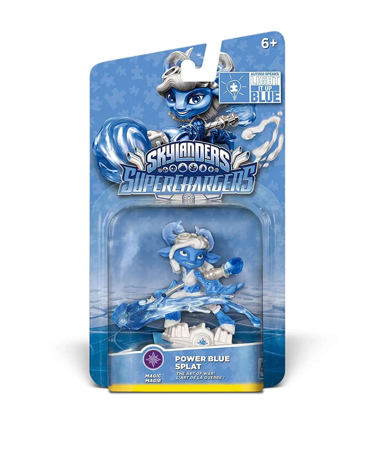 Skylanders SuperChargers Power Blue Splat Figure Pack Autism Speaks ...