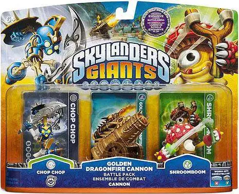 Skylanders Giants Golden Dragonfire Cannon Exclusive Battle Pack [Damaged Package]