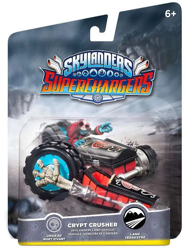 Activision Jeu video Skylanders superchargers VF figurine véhicule crypt crusher 