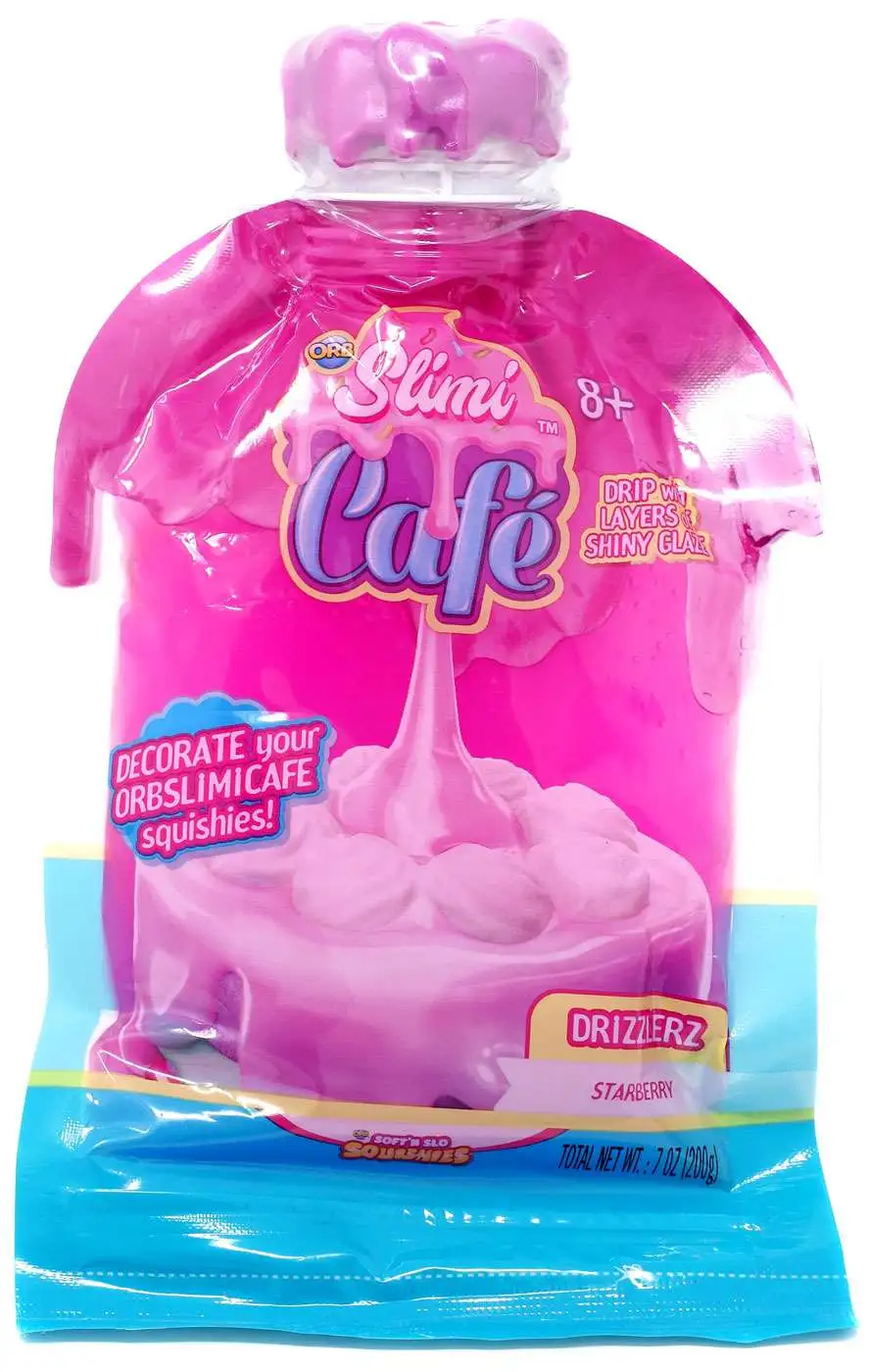 Soft'N Slow Squishies Slimi Cafe Drizzlerz Starberry Squeeze Toy Accessory