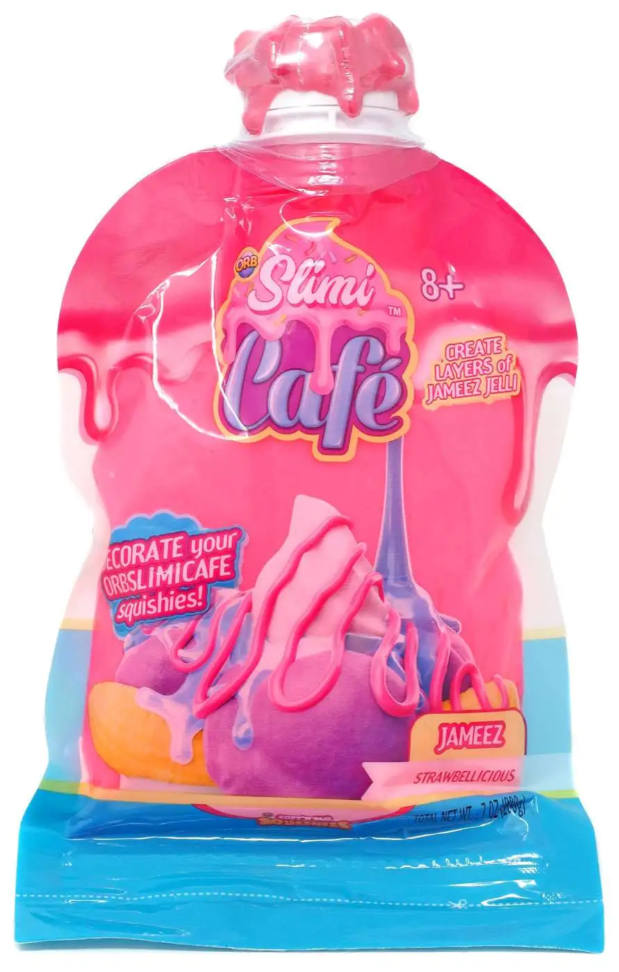 Soft'N Slow Squishies Slimi Cafe Jameez Strawbellicious Squeeze Toy Accessory