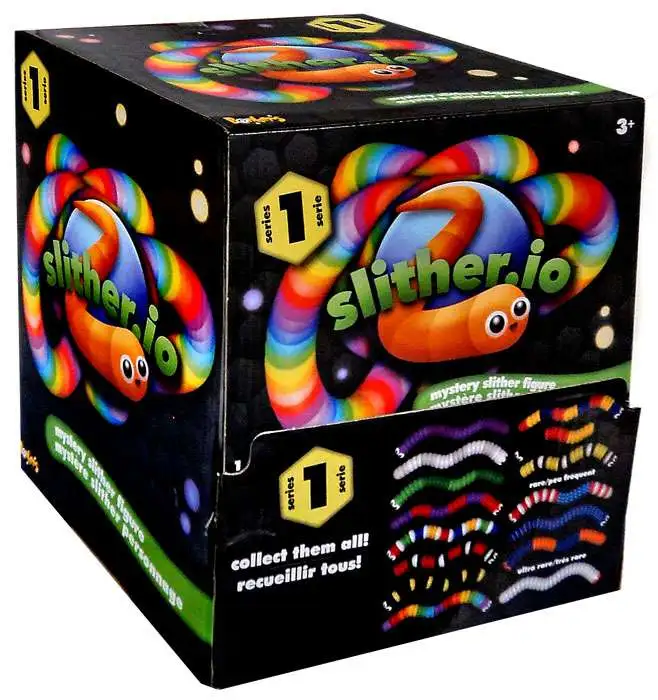 SLITHER.IO Series 8 Mini Squishy Figure DLC Code Lot of 6 Sealed
