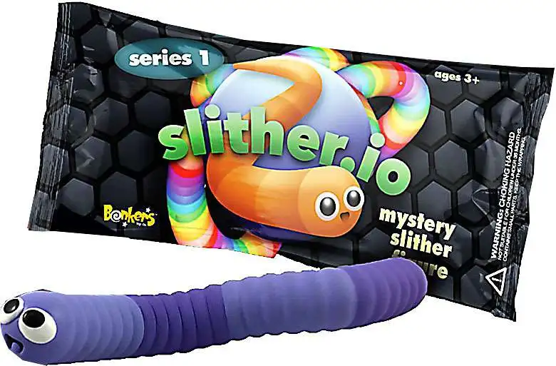 Slither.io Slither Exclusive Mystery 3-Pack Bonkers Toy Co. - ToyWiz