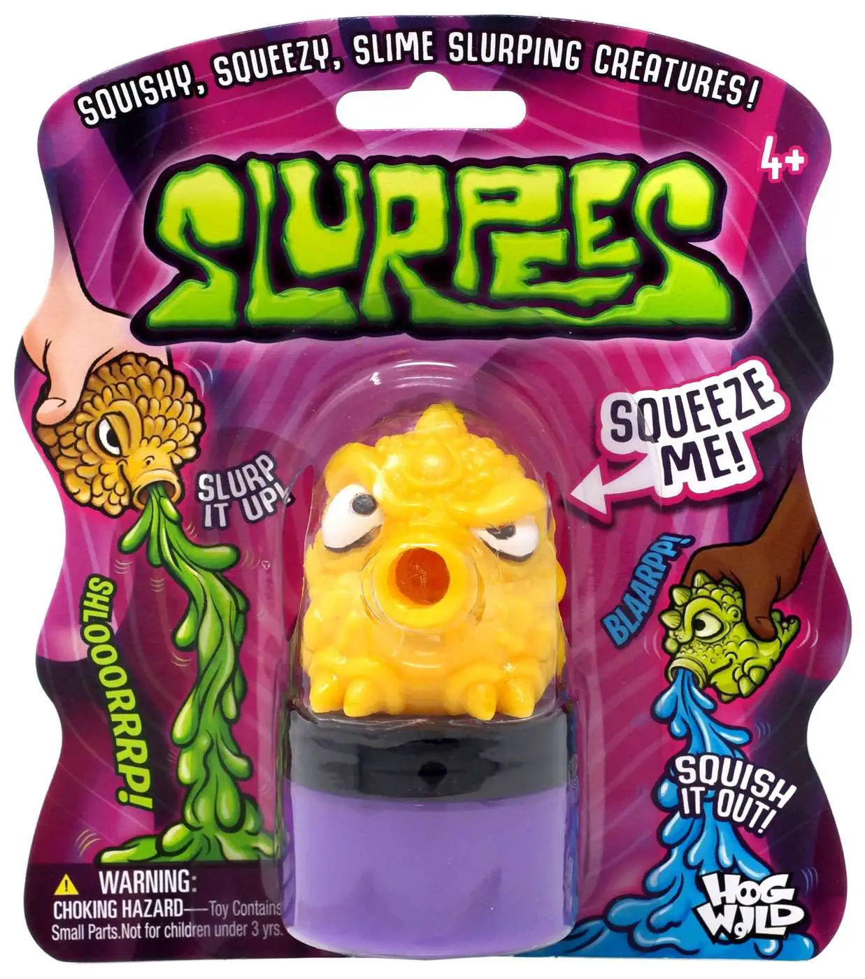 Slurpees Yellow Monster Squeeze Toy [Version 3]