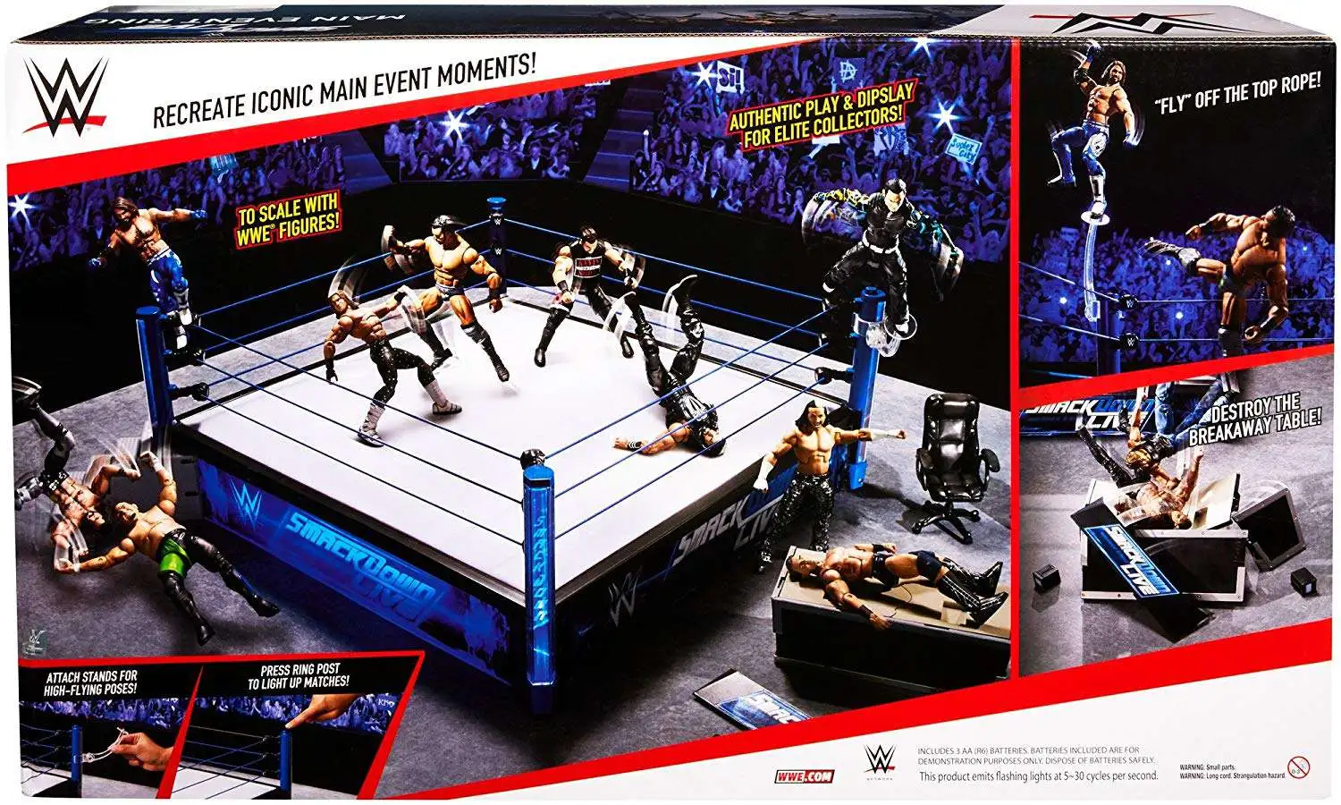 stage for wwe smackdown toys