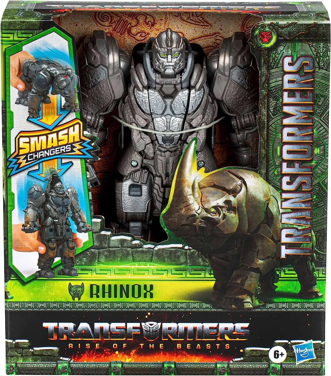 Transformers Rise of the Beasts Smash Changers Rhinox 9 Action Figure  Hasbro - ToyWiz