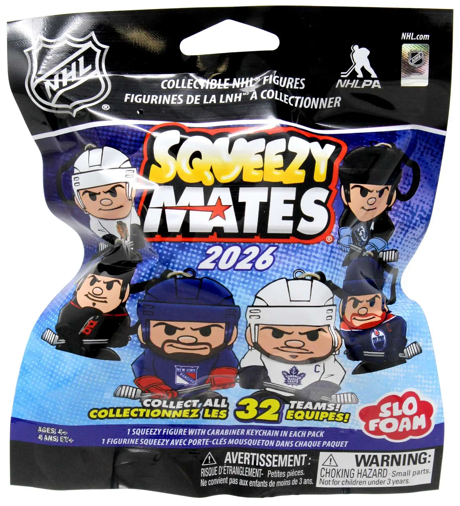 NHL Squeezy Mates Hockey Series 6 Mystery Pack