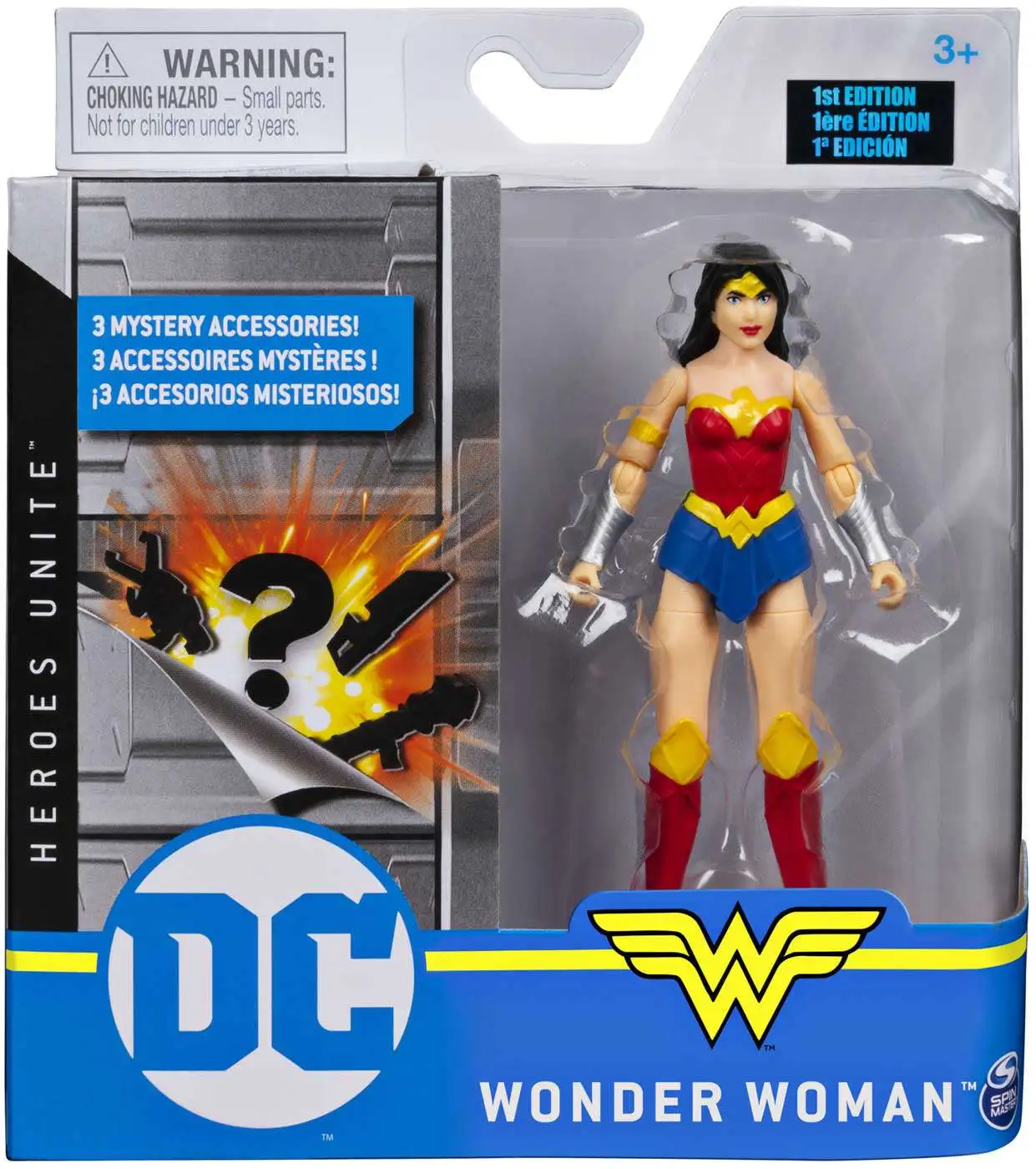 DC Comics 12-Inch Wonder Woman Action Figure, Kids Toys for Boys and Girls
