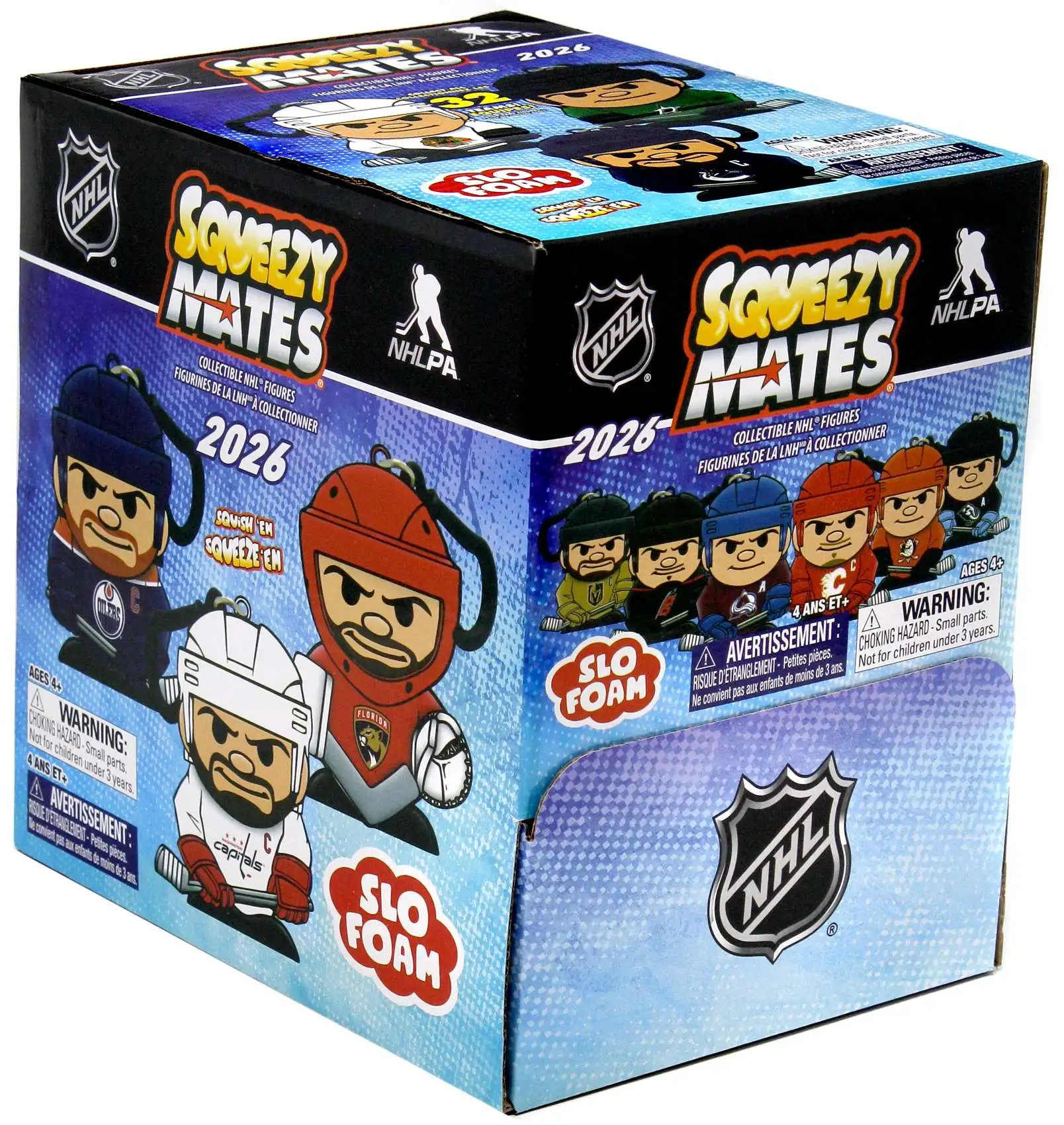 NHL Squeezy Mates Hockey Series 6 Mystery Box [24 Packs]