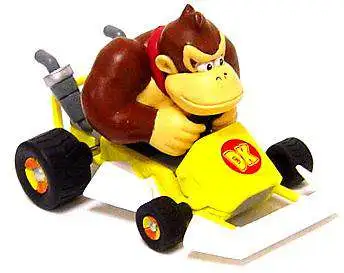 Super Mario Mario Kart Donkey Kong 4-Inch Mini Figure [Go-Kart]