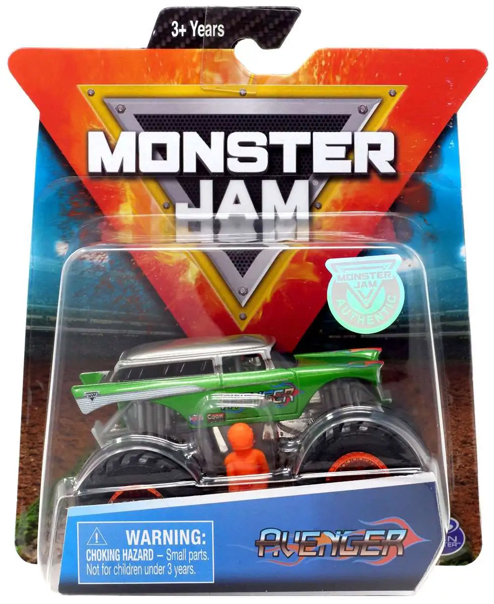 Monster Jam Avenger 164 Diecast Car Nomad Spin Master - ToyWiz