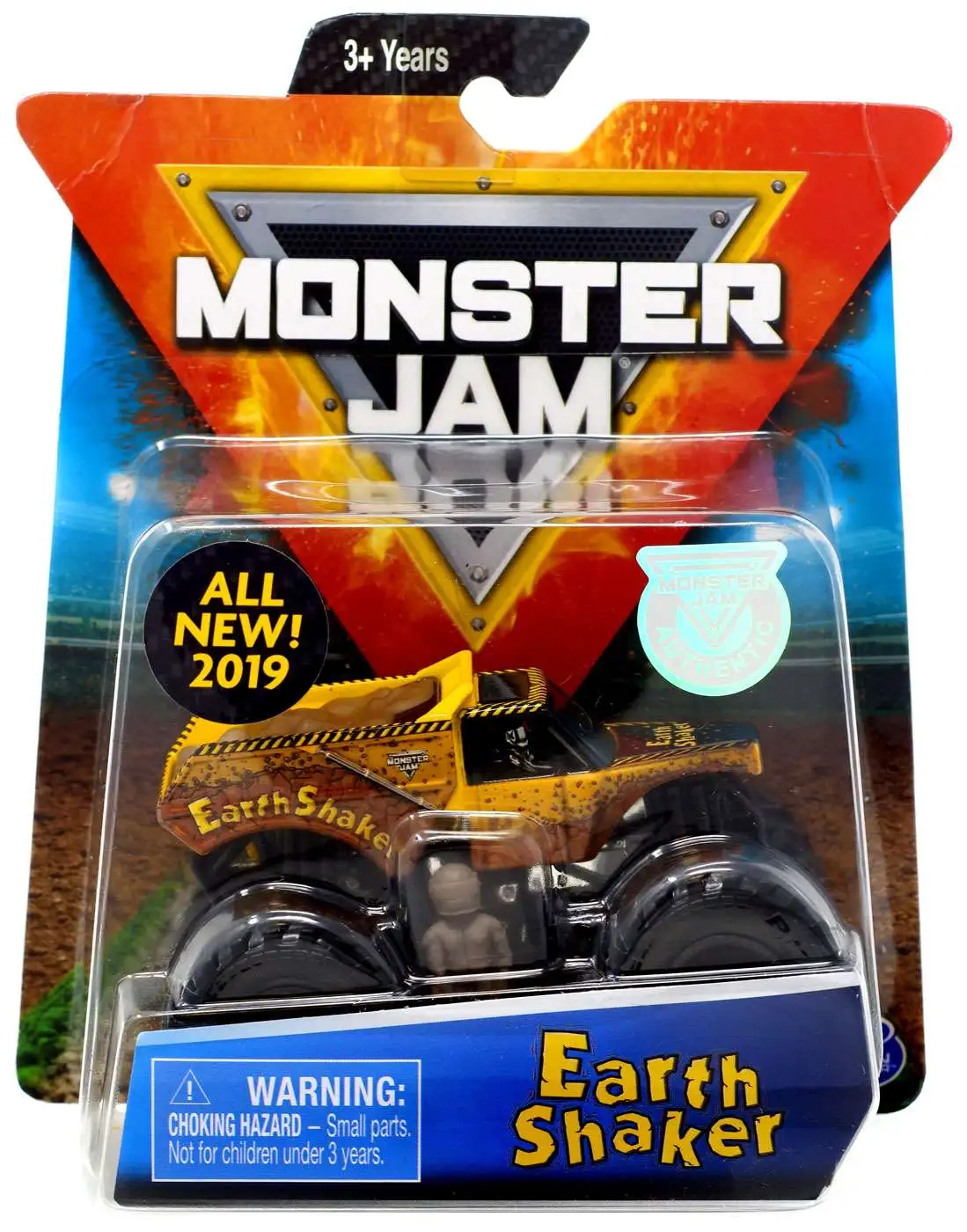 Monster Jam Earth Shaker Diecast Car [Yellow]