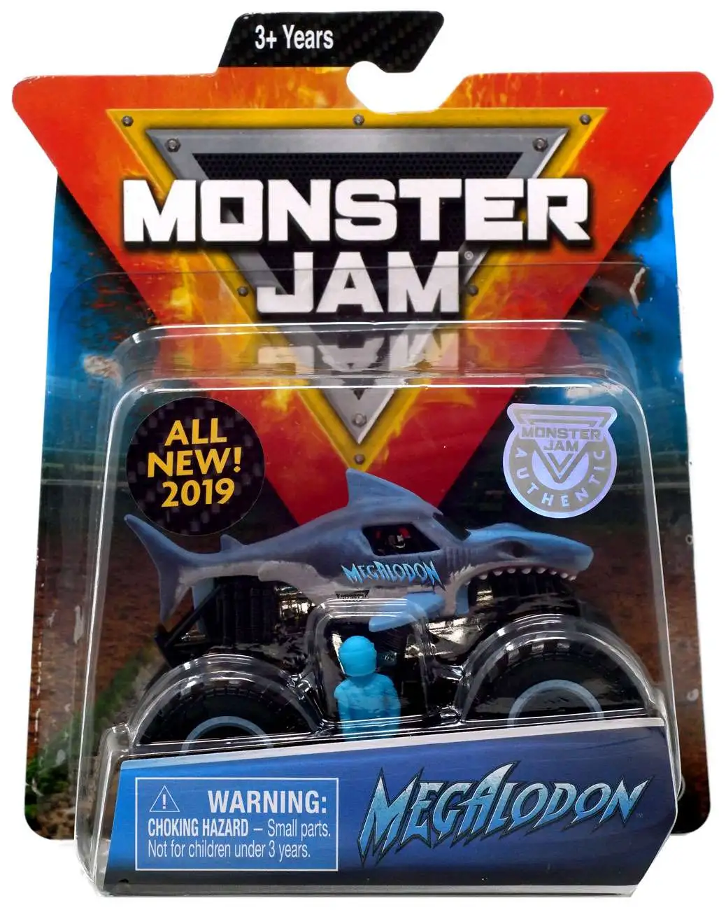 Monster Jam Megalodon Diecast Car [Blue]