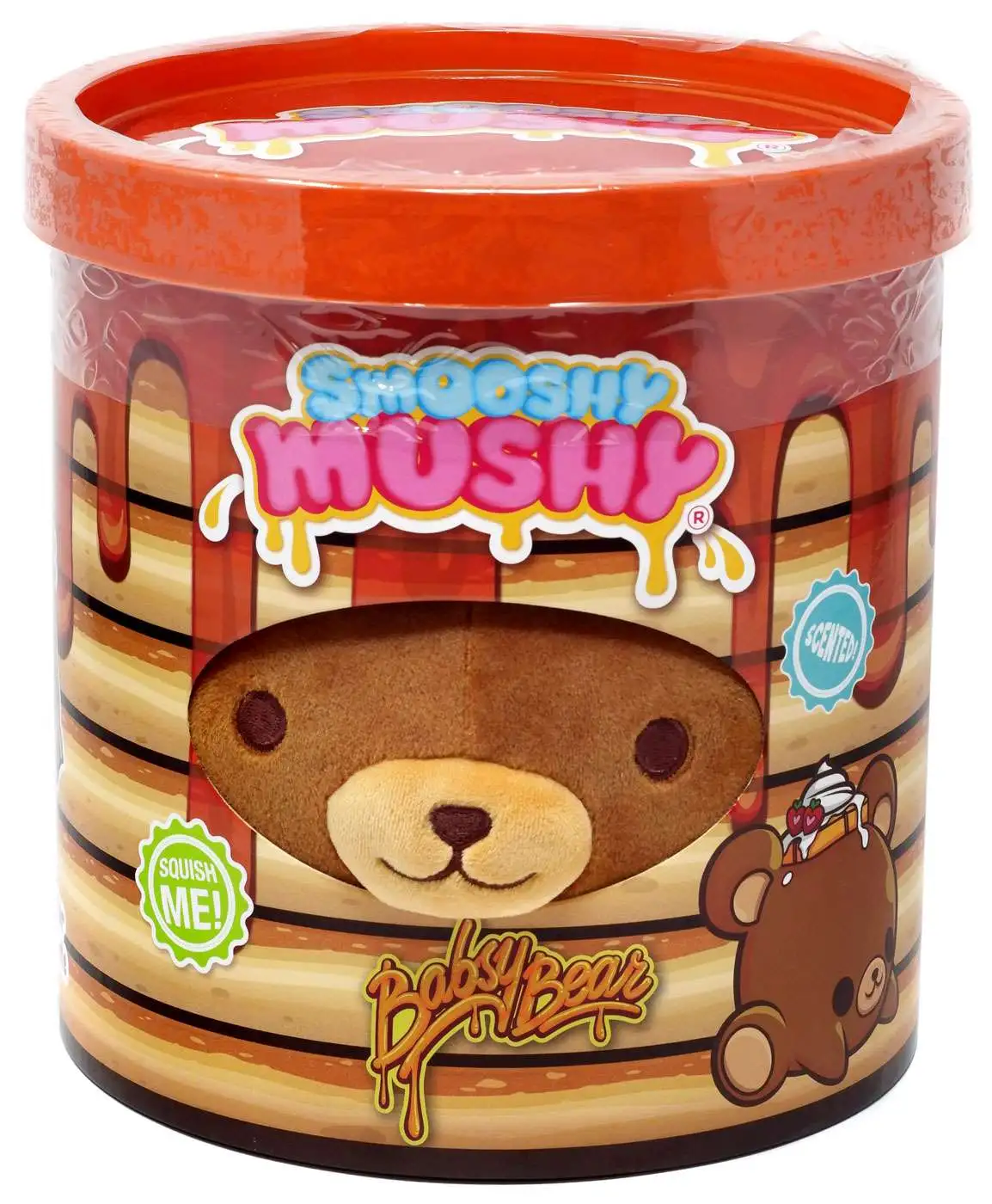 Smooshy Mushy Babsy Bear 8 Scented Plush Commonwealth Toys ToyWiz