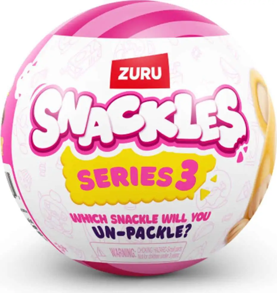 マスコットセット Snackles Series 3 5 Mystery Box 15 Packs Zuru Toys - ToyWiz