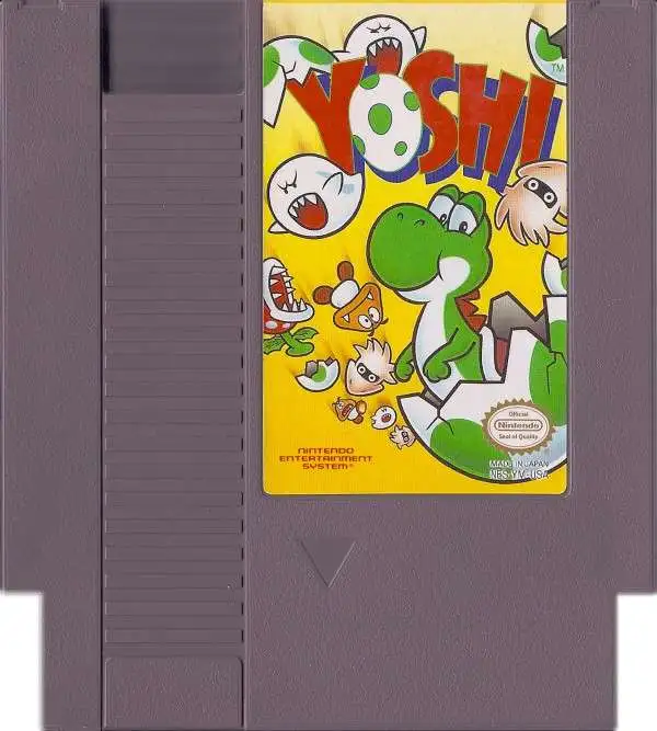 Nintendo NES Yoshi Video Game Cartridge [Played Condition]