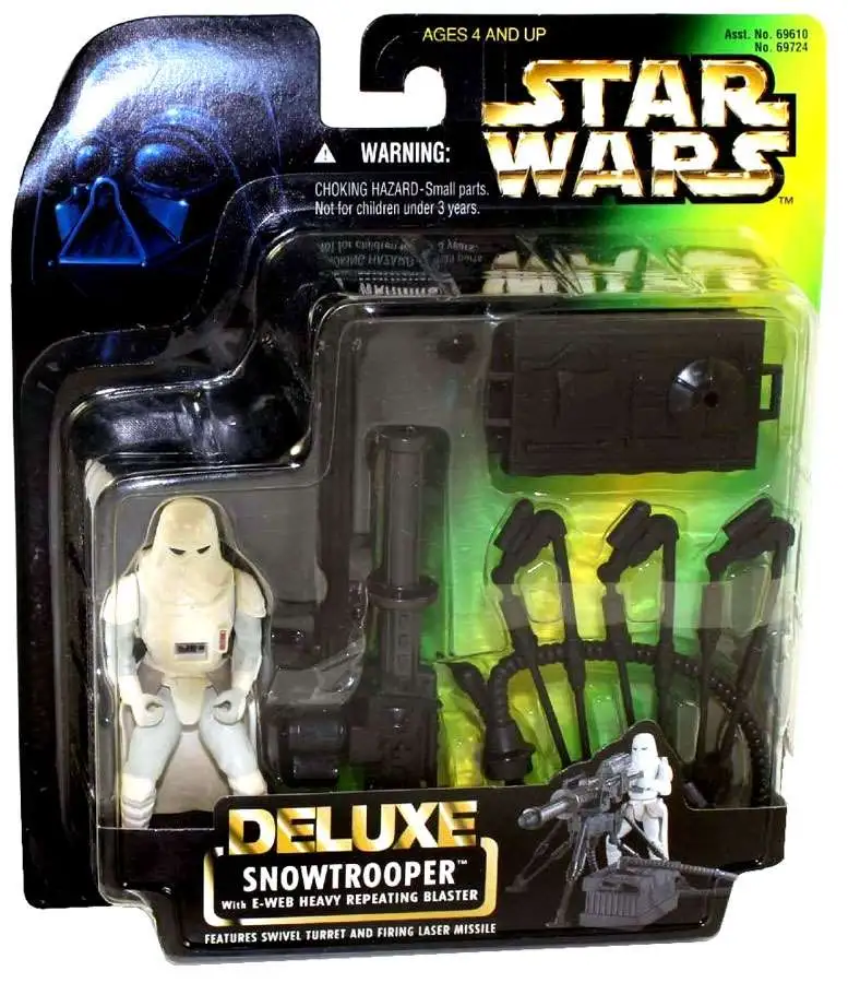 Star Wars The Empire Strikes Back Power of the Force POTF2 Deluxe Snowtrooper Action Figure