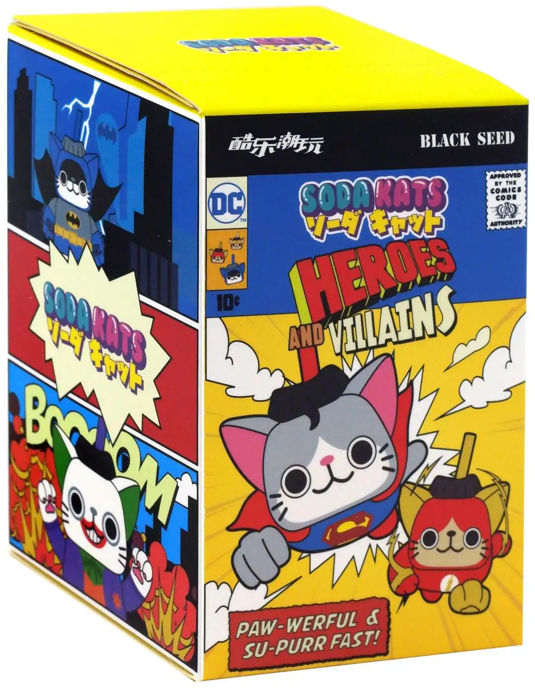 Soda Kats DC Heroes & Villains Mystery Pack