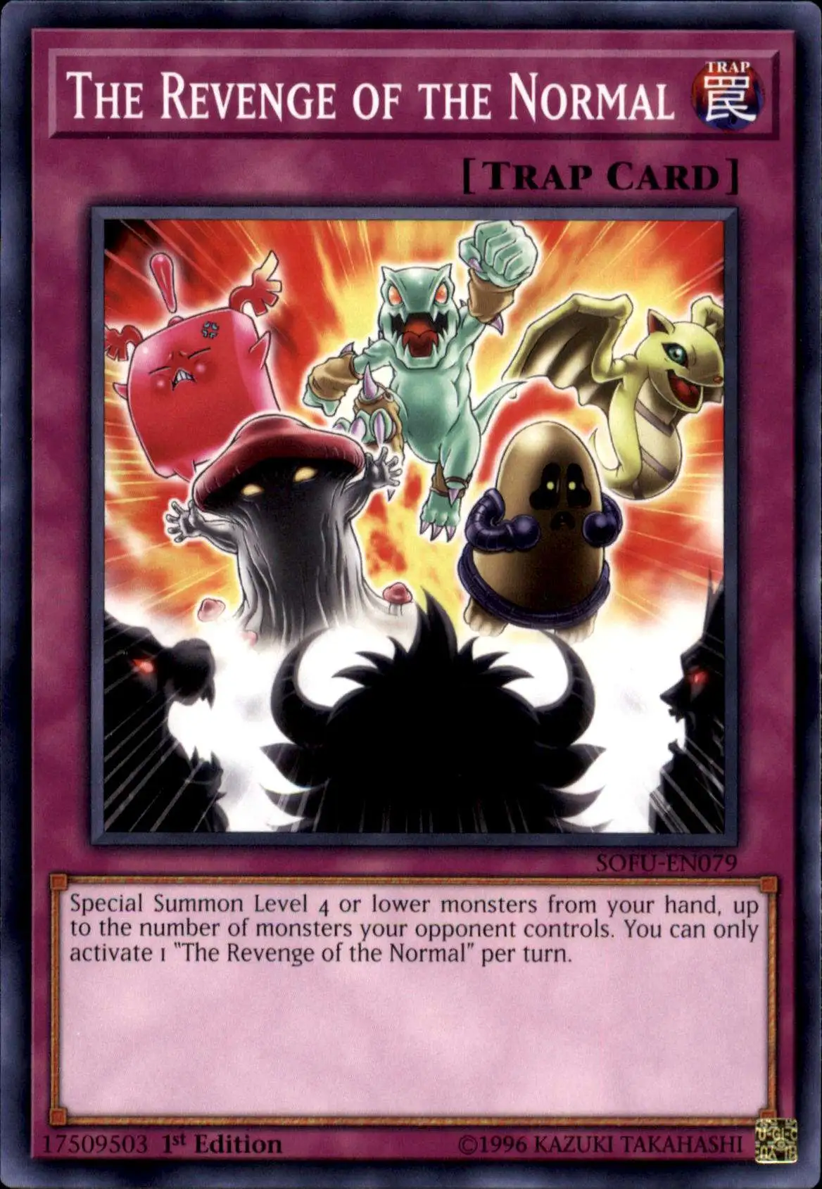 YuGiOh Soul Fusion Common The Revenge of the Normal SOFU-EN079