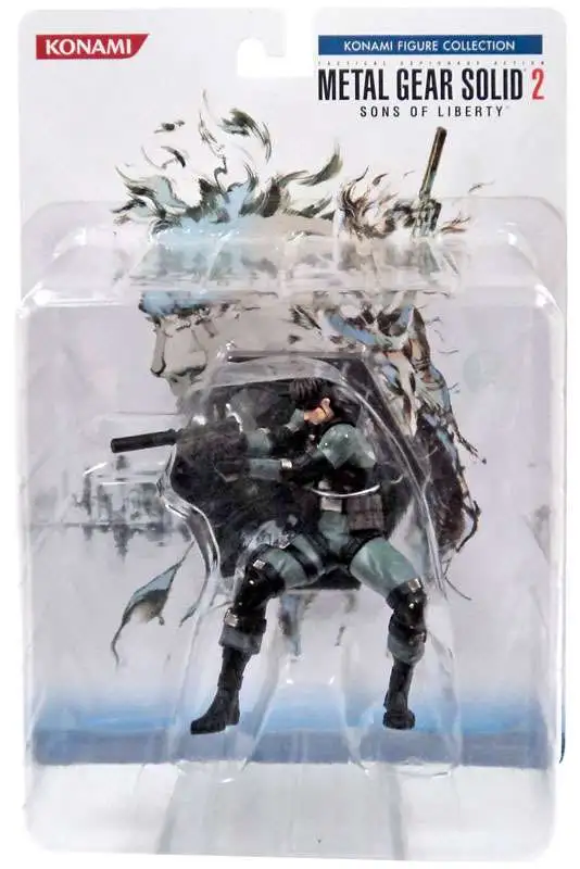 Metal Gear Solid 2 Sons of Liberty PVC Art Statues Series 1 Solid 