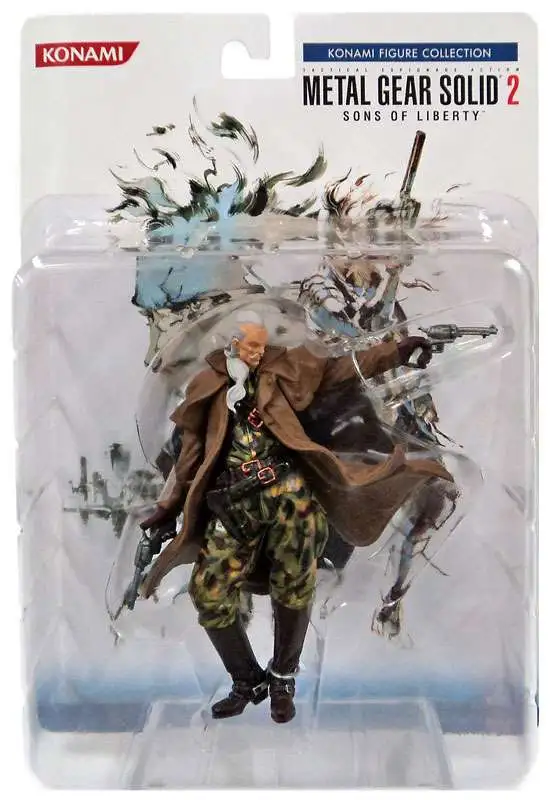 Metal Gear Solid 2 Sons of Liberty PVC Art Statues Series 1 Revolver Ocelot Statue