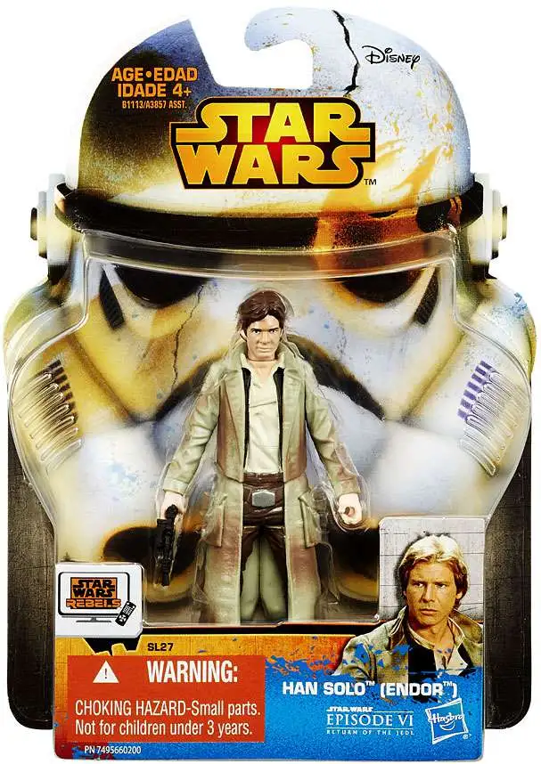Obi-Wan Kenobi & Han Solo Hoth Star Wars Saga Legends Legacy Collection Figure 
