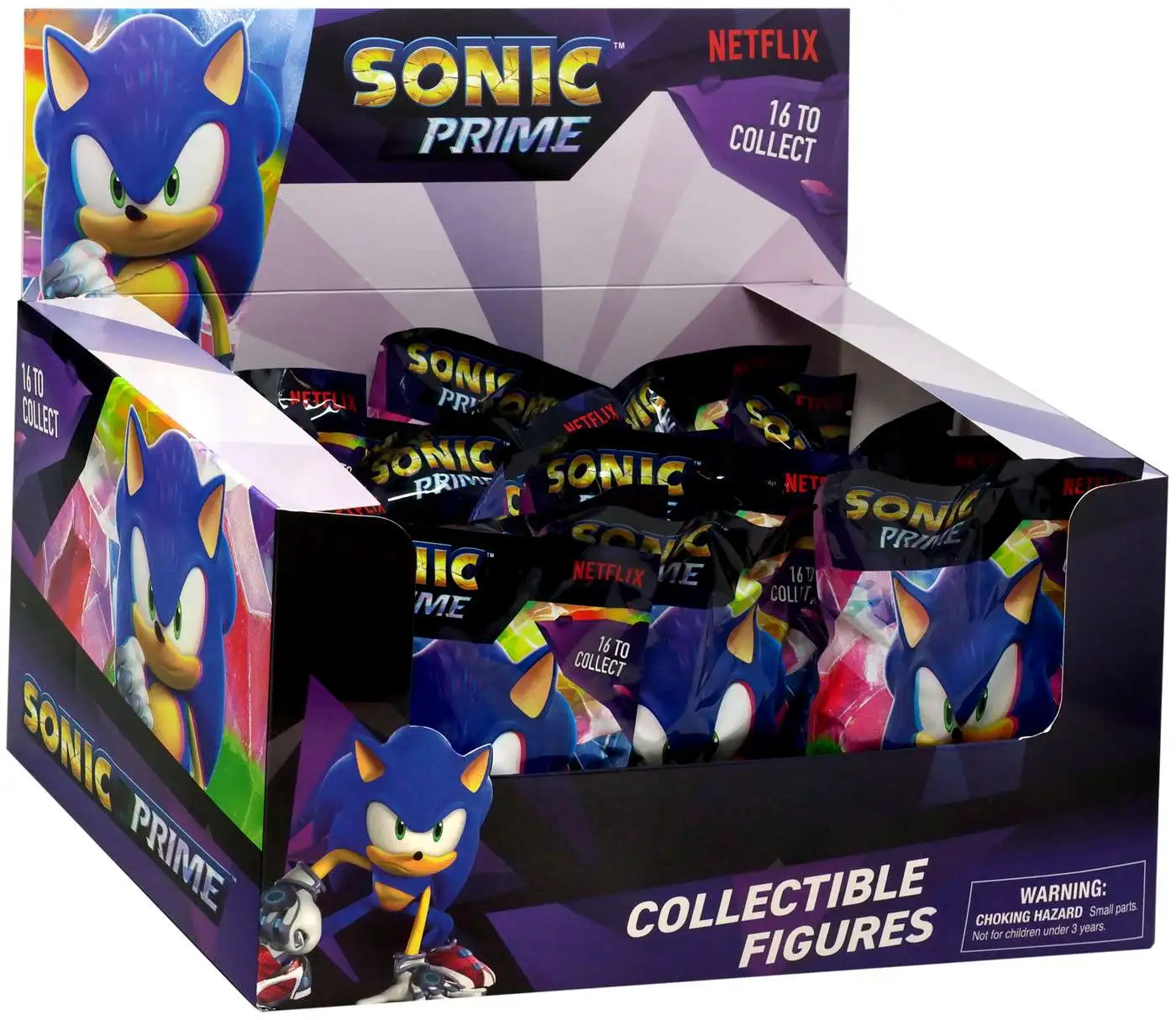 Mini Figura De Ação - Sonic Prime - Sonic - Toyng - WebContinental