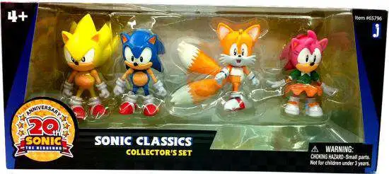 Sonic The Hedgehog Comic Series Sonic & Amy 3.5 Action Figure 2-Pack 