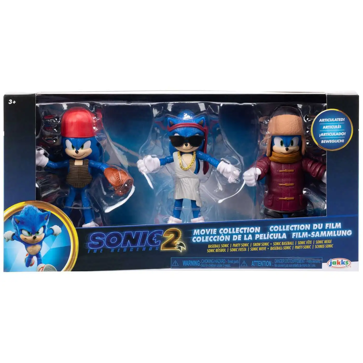 Sonic the Hedgehog movie 2 Action Figure Sonic Speed R/C Toy Set New 2022