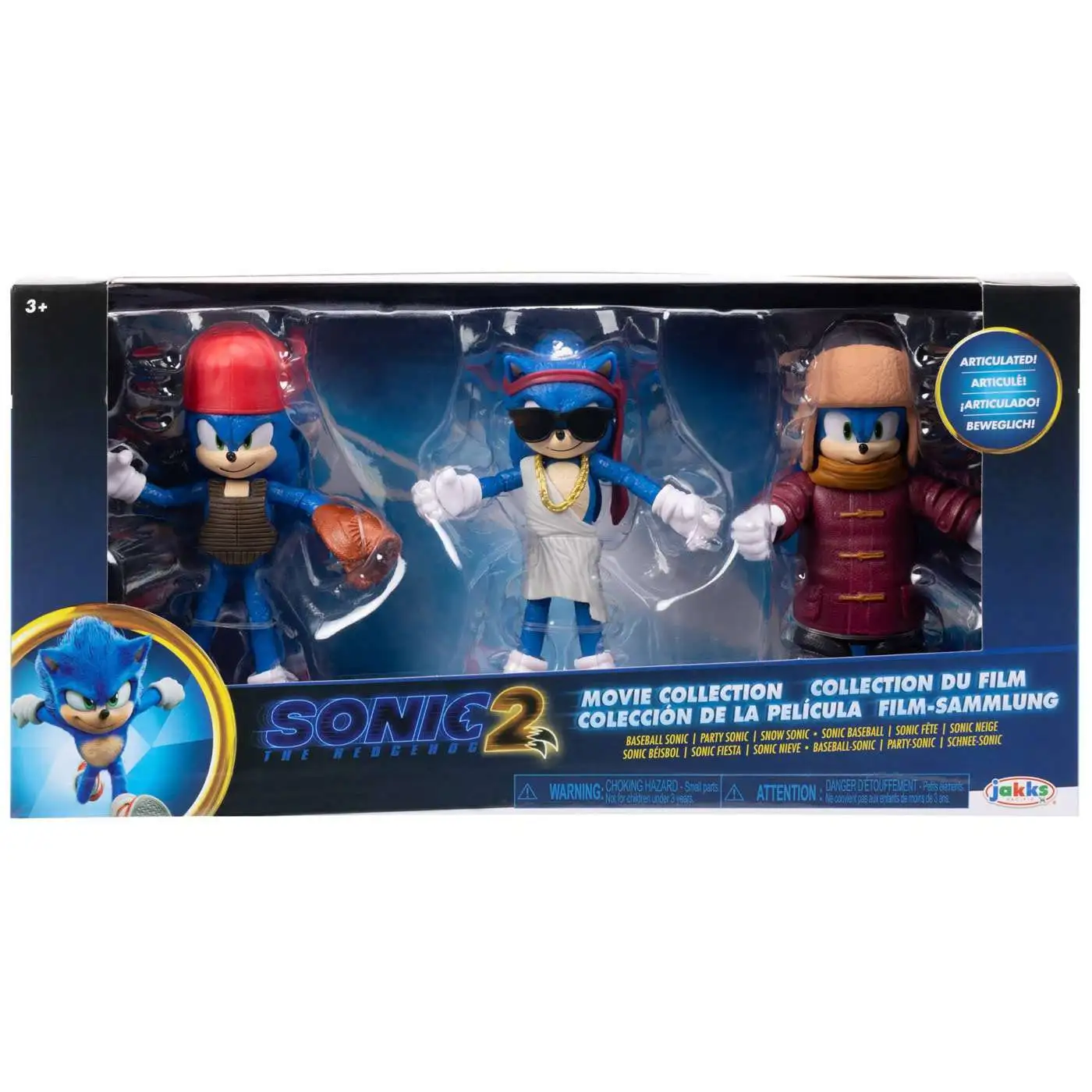 Sonic The Hedgehog Sonic Boom Sonic Shadow 3 Action Figure 2-Pack TOMY,  Inc. - ToyWiz