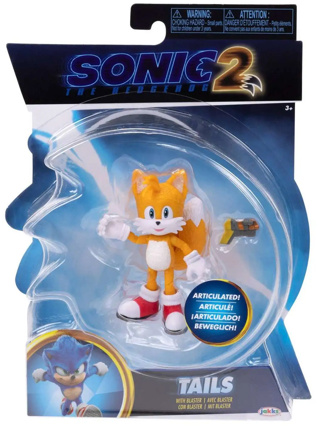 Sonic the Hedgehog 2 - 9 inch Sonic Plush inspired by the Sonic 2