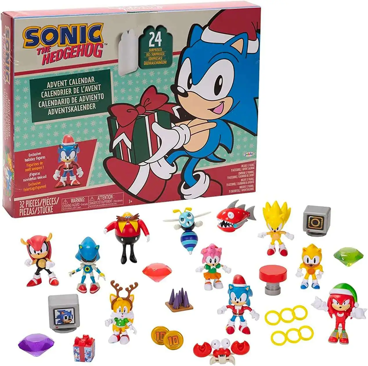 Sonic The Hedgehog Holiday Sonic The Hedgehog 2 5 Advent Calendar 24