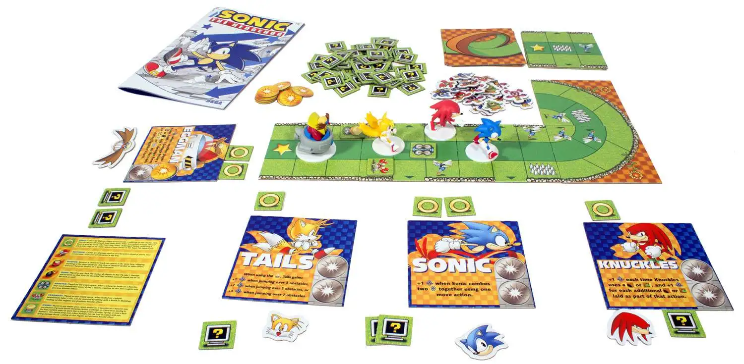 Sonic the Hedgehog Crash Course Board Game Brand New 