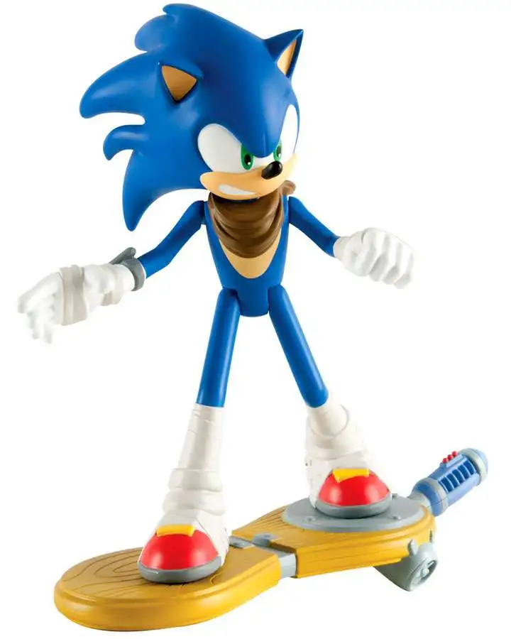 Sonic The Hedgehog Sonic Boom Sonic 3 Action Figure 22001 Mouth Closed  TOMY, Inc. - ToyWiz