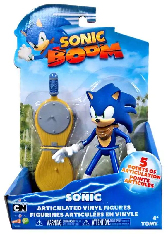 Sonic The Hedgehog Sonic Boom Sonic Action Figure [Mouth Closed] 