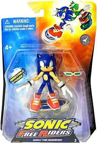 Sonic Free Riders Tails Figure Jazwares Toy Brand New RARE 