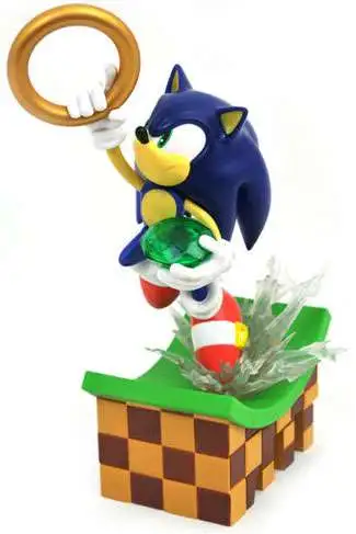 Sonic The Hedgehog Diamond Toys Gallery Sonic Exclusive PVC Statue 9" OCT178336 