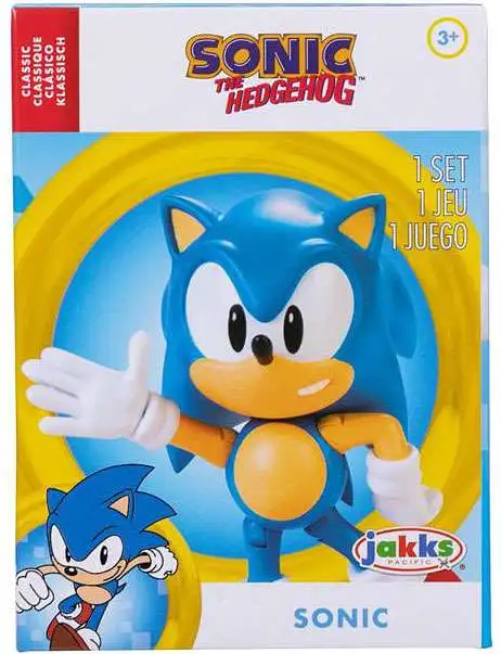 Sonic The Hedgehog Classic Super Sonic 2.5 Mini Action Figure