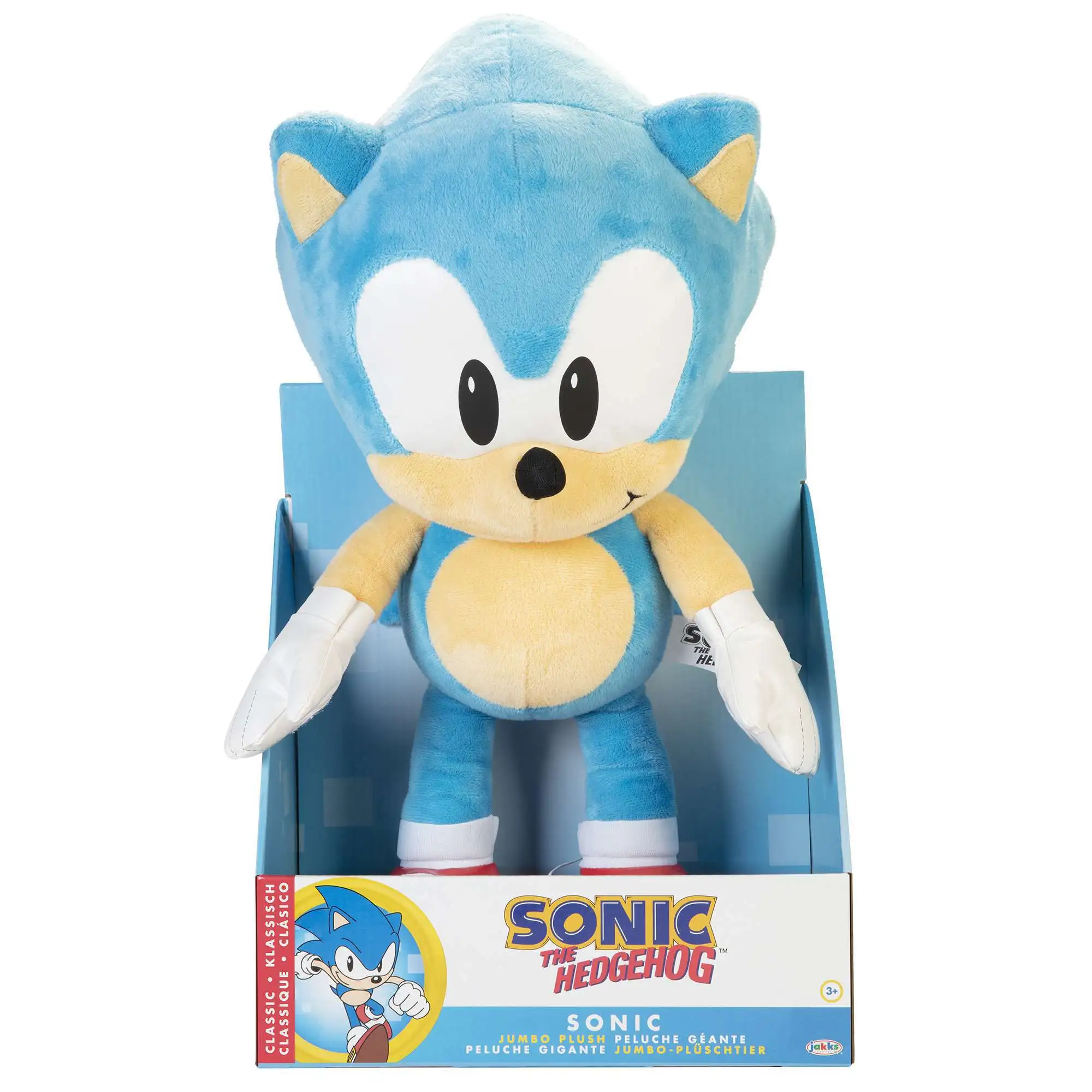 Sonic The Hedgehog Sonic 20 Jumbo Plush Classic Jakks Pacific Toywiz