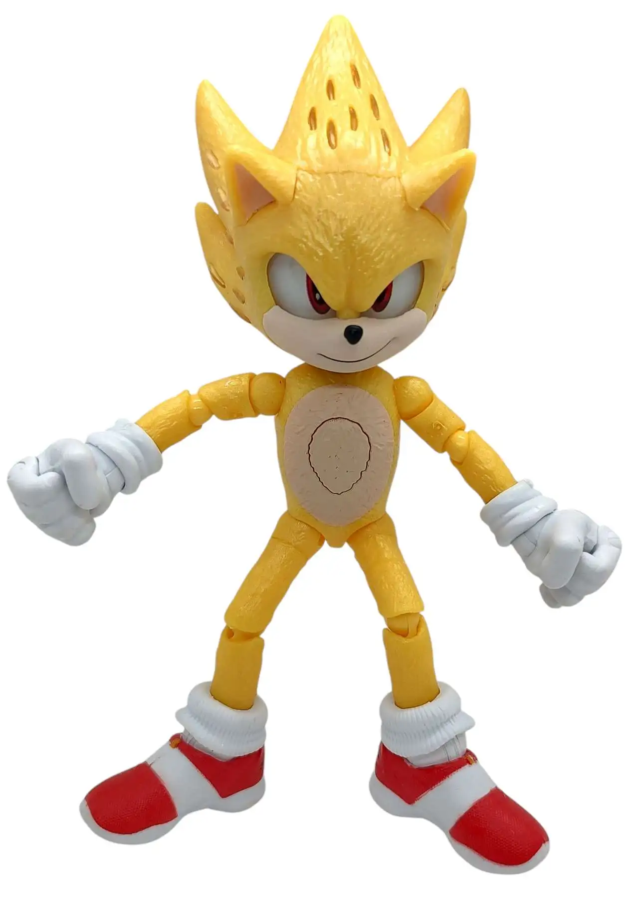 ソニック3 スーパーソニック　フィギュア jakks pacific Sonic The Hedgehog Wave 3 Action Figure 4-Inch Super Sonic