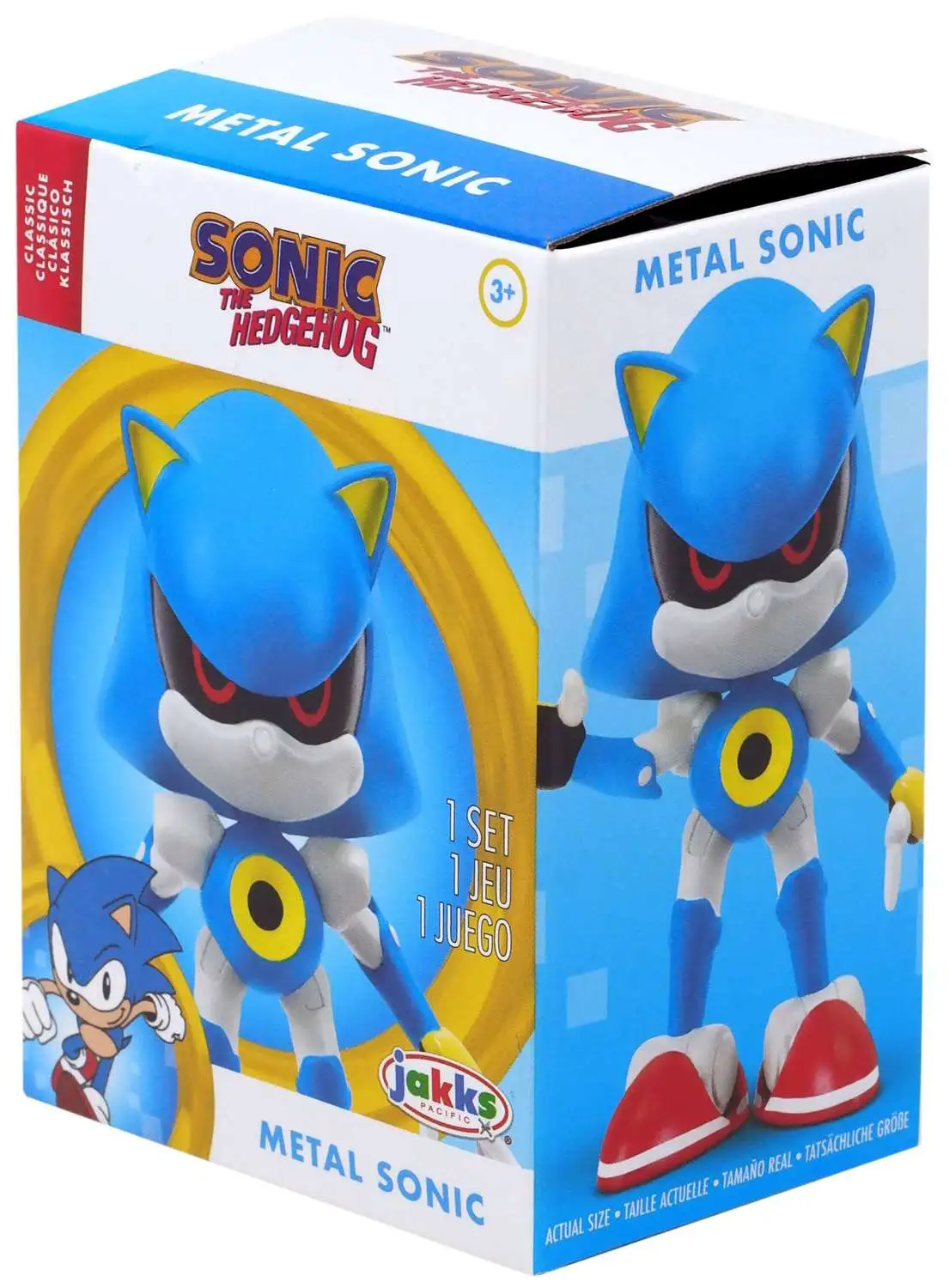 Sonic The Hedgehog Metal Sonic 2.5 Mini Figure Jakks Pacific - ToyWiz