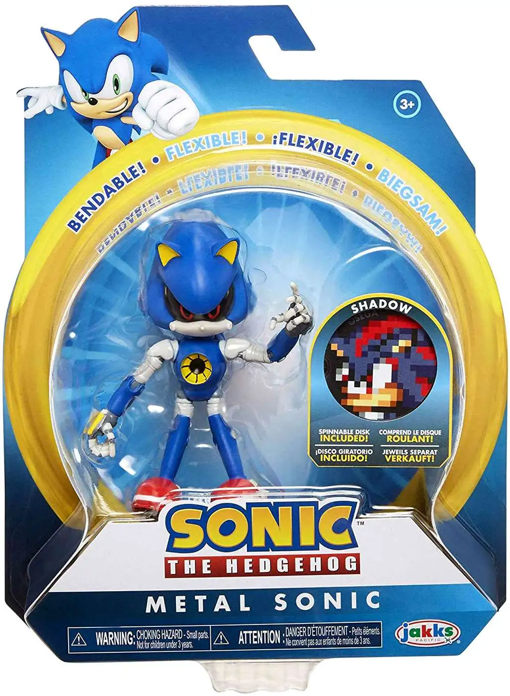  Sonic The Hedgehog 4-Inch Action Figure Mecha Sonic