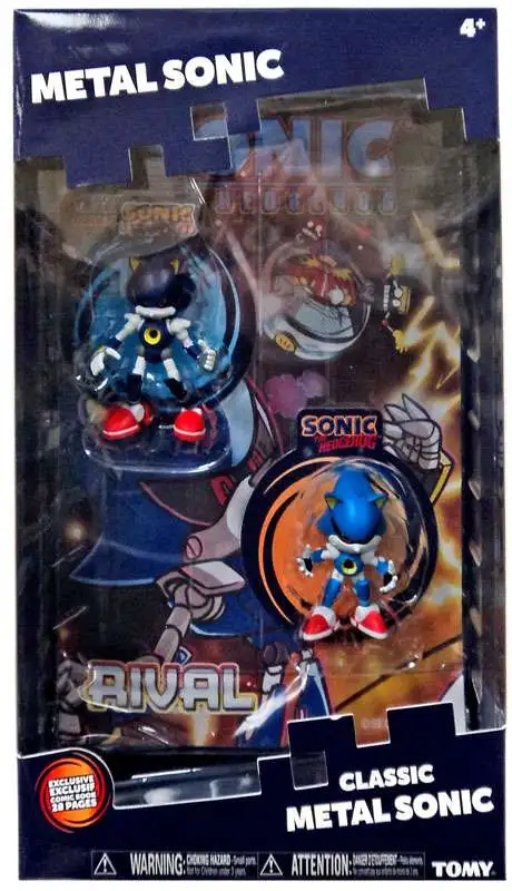 Look At This Cool Art I Found of Classic Sonic and Classic Metal Sonic