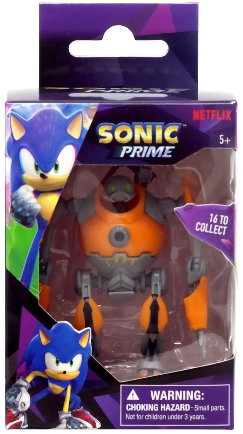 Sonic The Hedgehog Prime Single Packs Eggforcer 2.5 Mini Figure PMI ...