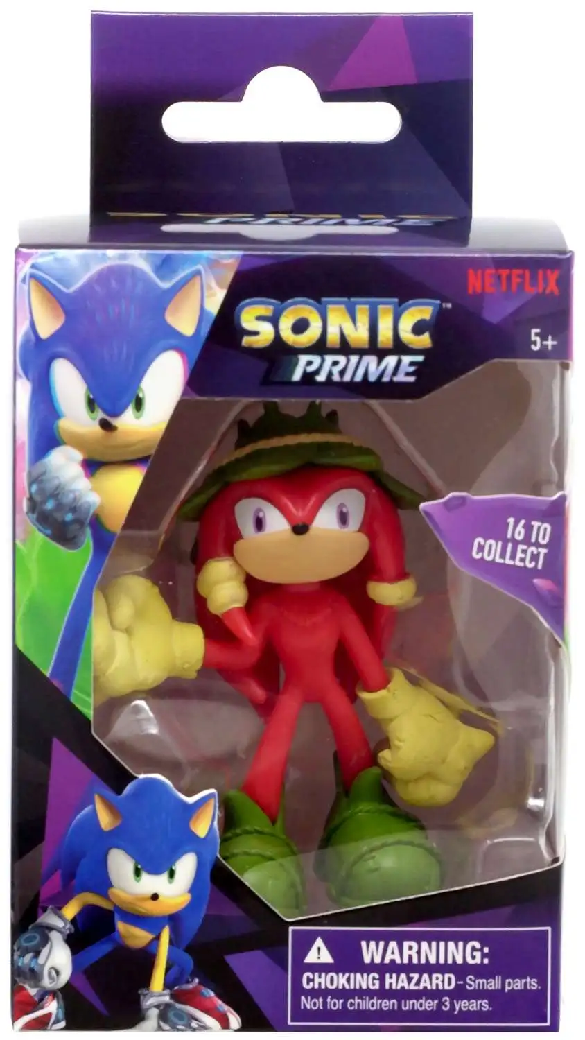 Sonic The Hedgehog Prime Single Packs Gnarly Knuckles 2.5-Inch Mini Figure