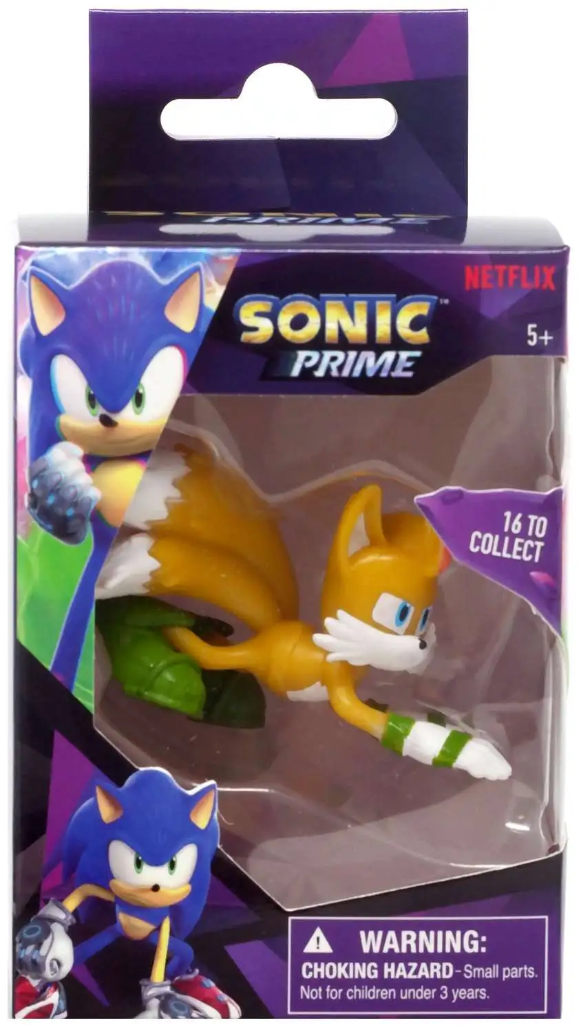 Sonic The Hedgehog Prime Single Packs Mangey Tails 2.5-Inch Mini Figure