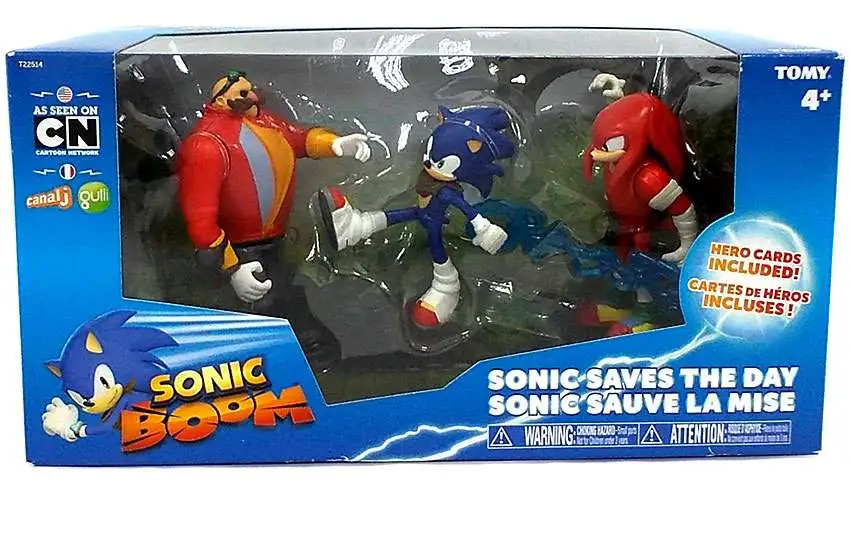Action Figures Sonic Boom (Pack): Sonic The Hedgehog Bonecos