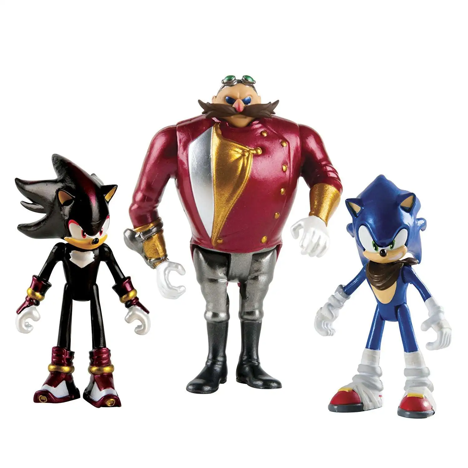 12 Bonecos De Ação Do Sonic Boom Rare Eggman Shadow