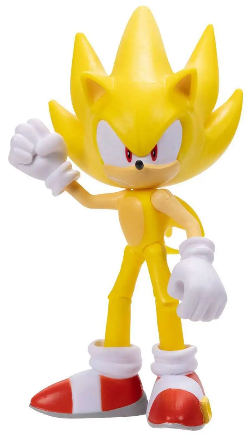 Sonic The Hedgehog 2 Movie Super Sonic 4 Action Figure Master Emerald Jakks  Pacific - ToyWiz