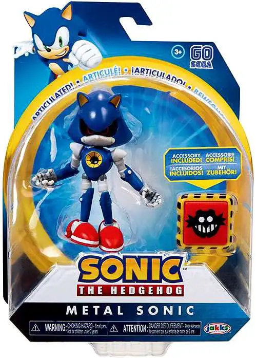 Sonic The Hedgehog Basic Wave 2 Metal Sonic Action Figure [Trap Spring, Damaged Package]